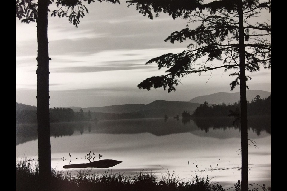 Lake Durant at Sunset, 1978  by Bill Swain