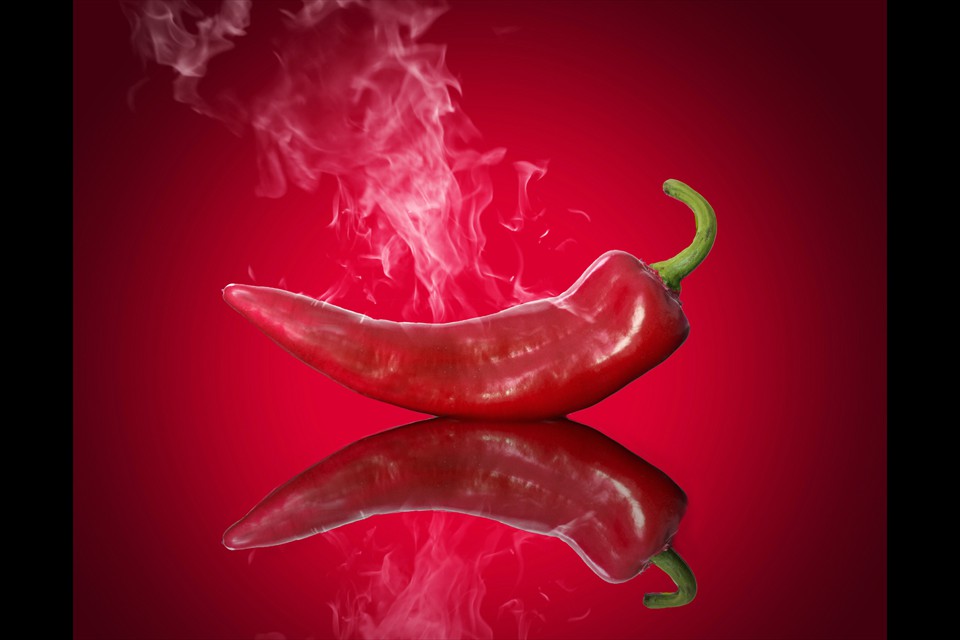 Red Hot Chili Pepper by Eleanor Bortnick